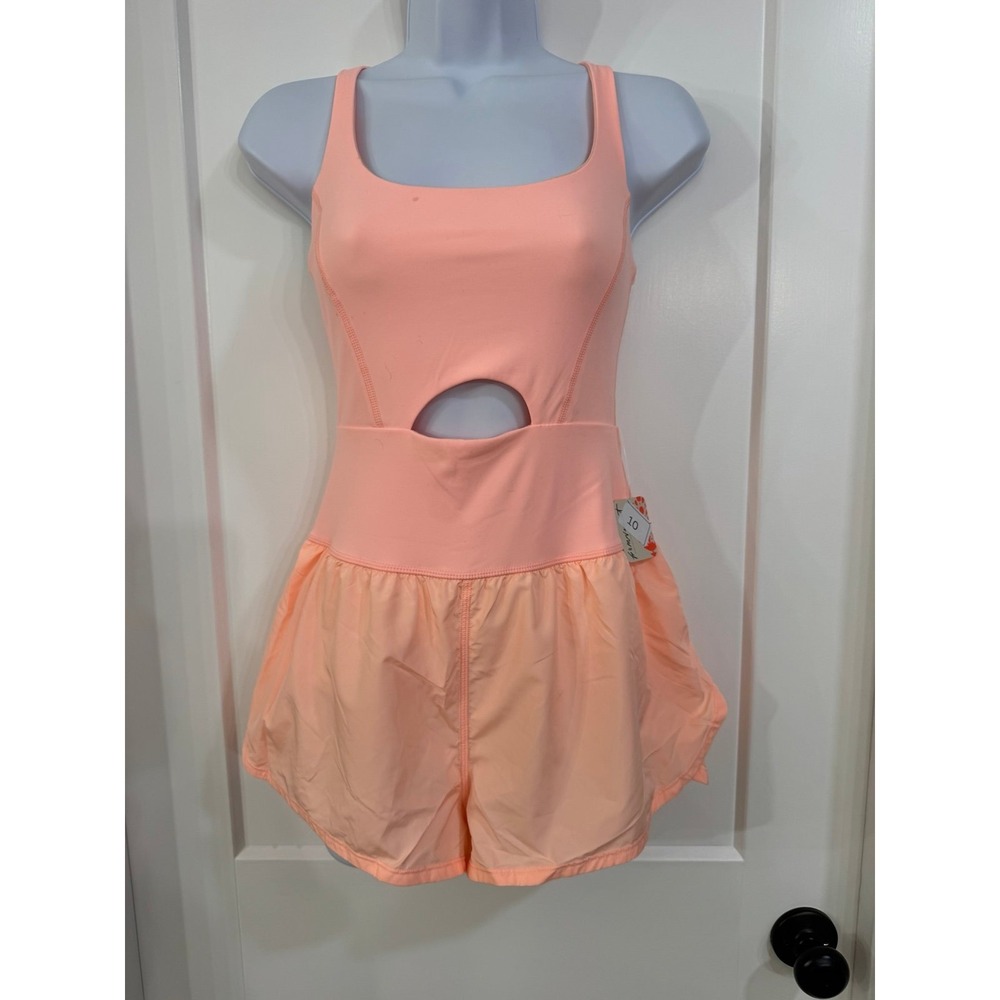 Free People Movement righteous runsie Size: XS pastel peach